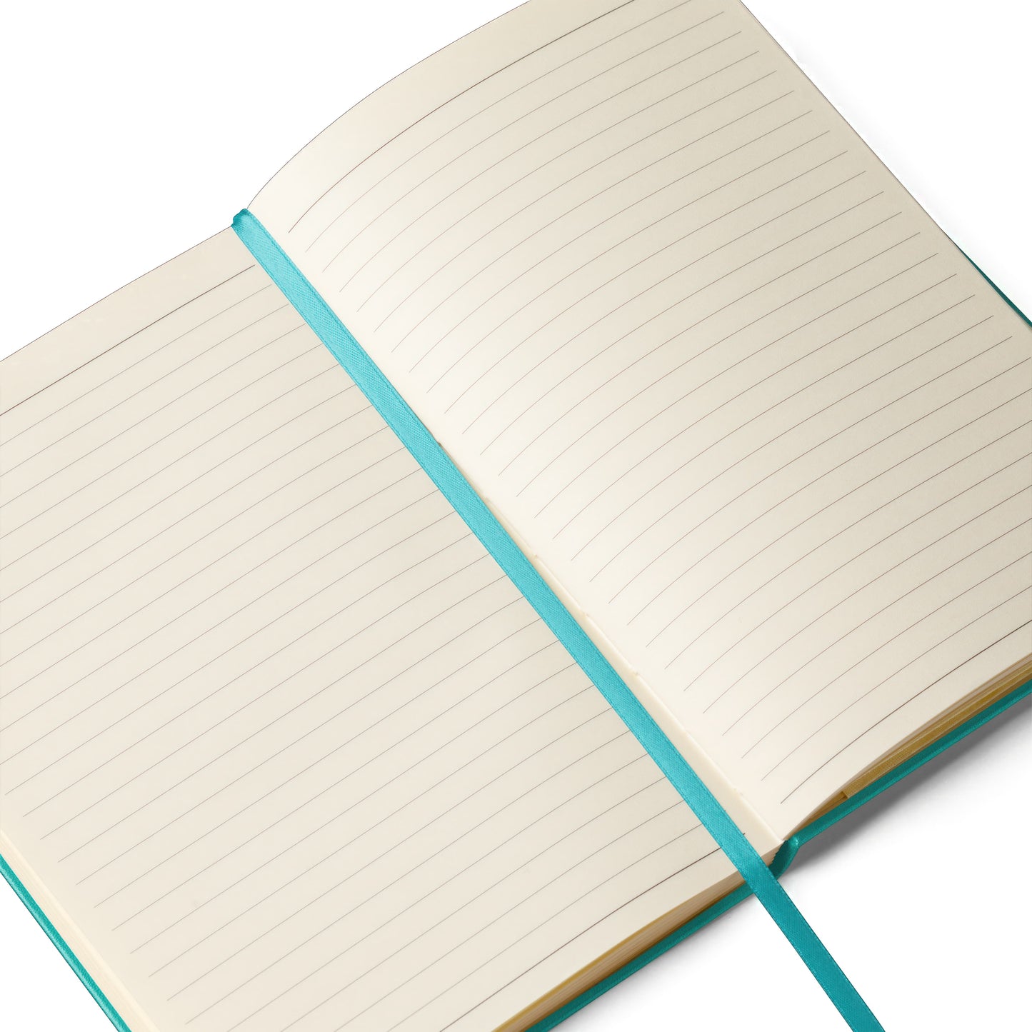 Classic Cream-Paged Journal | Elegant Faux Leather Binding | Complete with Ribbon Bookmark & Pocket | Canvas of Thoughts Series