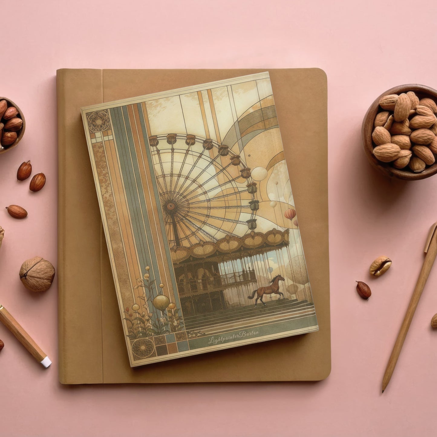Carousel of Dreams | Classic Matte Hardcover | Canvas of Thoughts Series