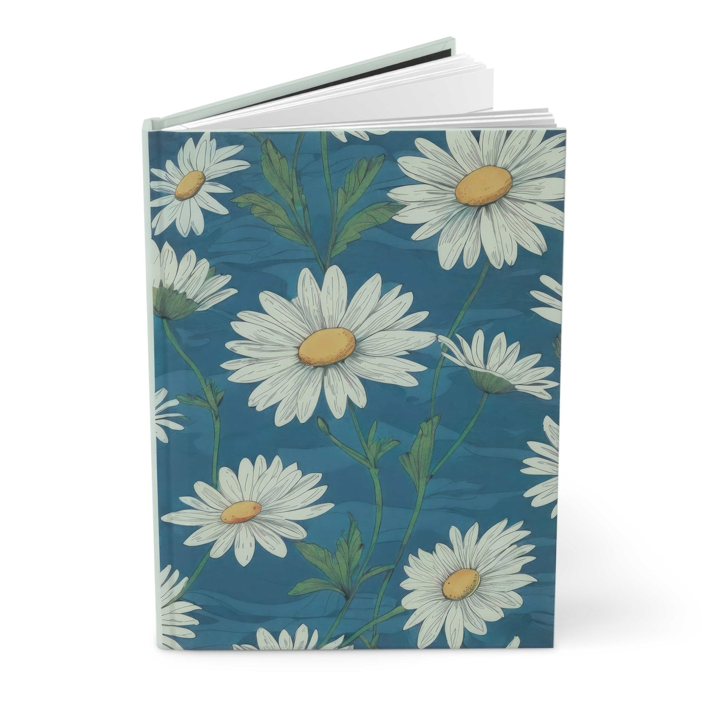 Delicate Daisy | Vintage-Inspired Journal | Matte Hardcover | Canvas of Thoughts Series
