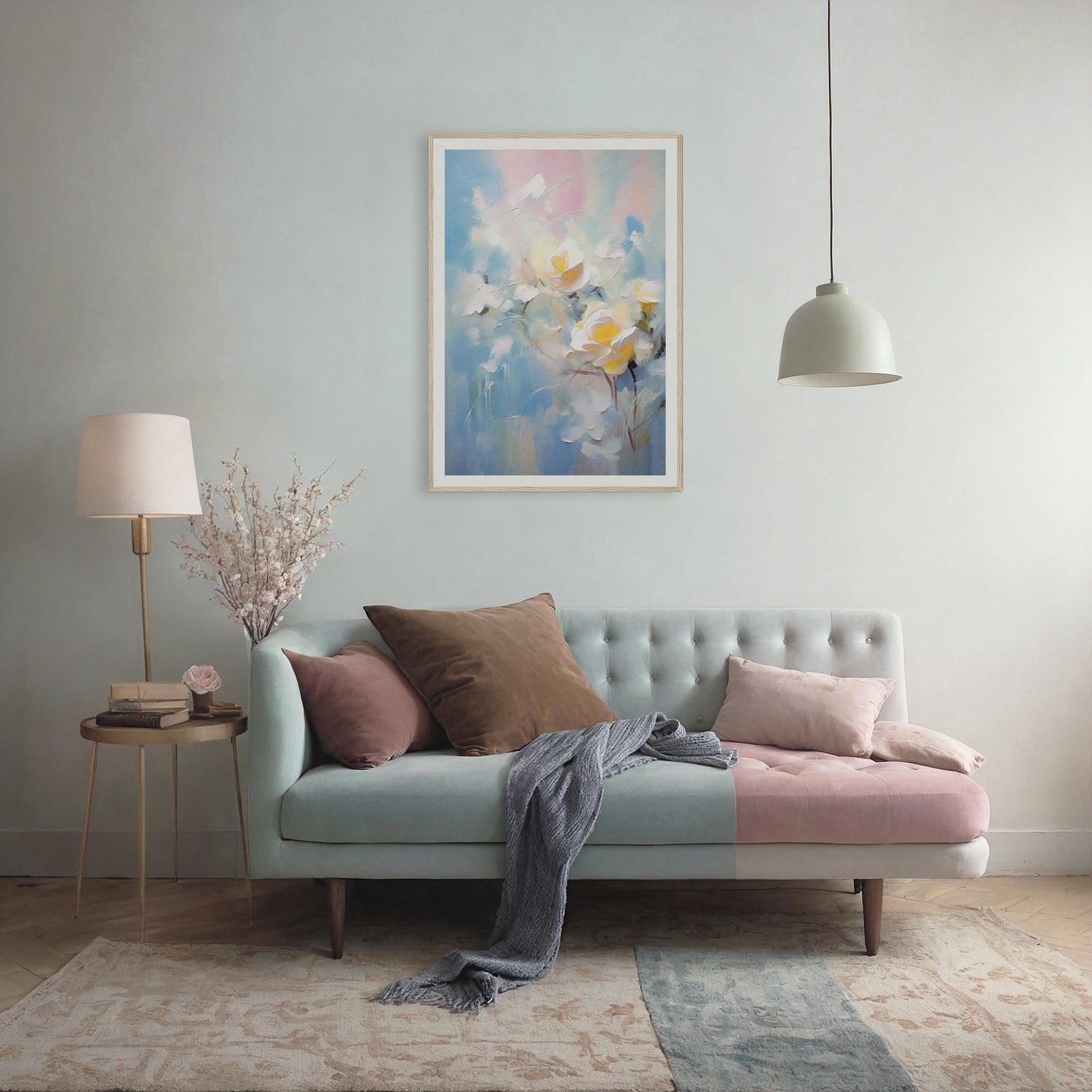 Ethereal Bloom: Quiet Beauty | Pastel Hues Collection